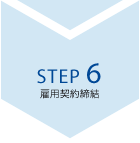 STEP6 雇用契約締結